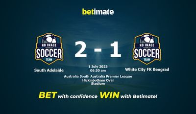 Pronósticos South Adelaide vs White City FK Beograd 07/01/2023