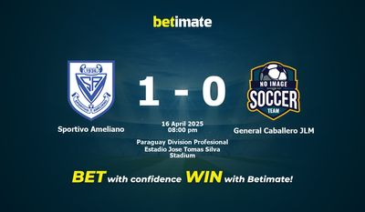 Predicción, cuotas y consejos de apuestas Sportivo Ameliano vs General Caballero JLM 16/04/2025