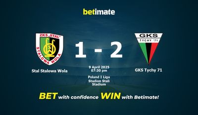 Predicción, cuotas y consejos de apuestas Stal Stalowa Wola vs GKS Tychy 71 09/04/2025