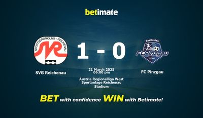 Predicciones, cuotas y consejos de apuestas de SVG Reichenau vs FC Pinzgau 21/03/2025