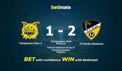 Predicciones, cuotas y consejos de apuestas de Tampereen Ilves 2 vs FC Honka Akatemia 23/09/2023
