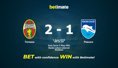 Predicción, cuotas y pronósticos de apuestas para el Ternana vs. Pescara (06/02/2025)