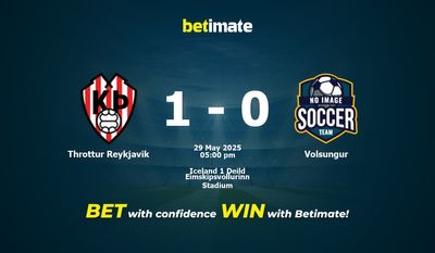 Throttur Reykjavik vs Volsungur: Pronóstico, cuotas y consejos de apuestas (29/05/2025)