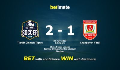 Predicciones, Cuotas y Pronósticos para Apuestas en Tianjin Jinmen Tigers vs Changchun Yatai 29/07/2023