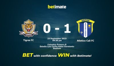 Predicción, cuotas y consejos de apuestas de Tigres FC vs Atlético Cali FC 23/09/2023