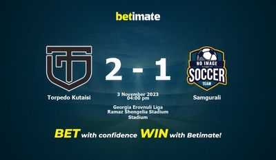 Predicción, cuotas y consejos de apuestas Torpedo Kutaisi vs Samgurali 03/11/2023