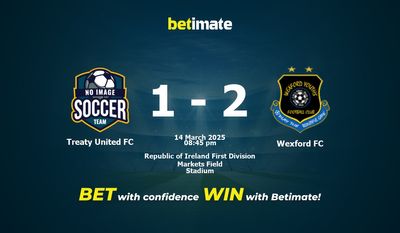 Treaty United FC vs Wexford FC: Pronóstico, cuotas y pronósticos de apuestas (14/03/2025)