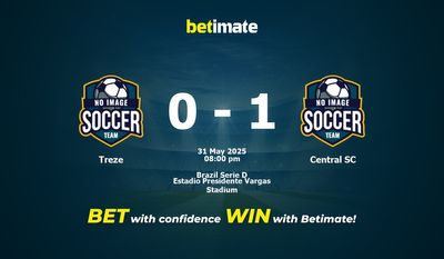 Pronóstico, cuotas y consejos de apuestas para Treze vs. Central SC (31/05/2025)