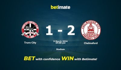 Predicción, cuotas y consejos de apuestas de Truro City vs Chelmsford 09/03/2024