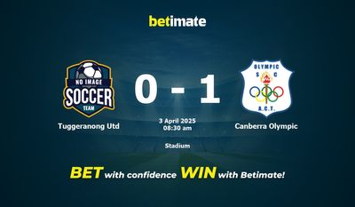 Predicción, cuotas y consejos de apuestas para el partido olímpico Tuggeranong Utd vs. Canberra (04/03/2025)