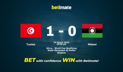 Pronóstico, cuotas y pronósticos de apuestas para Túnez vs. Malawi (24/03/2025)