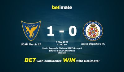 Predicción, cuotas y consejos de apuestas UCAM Murcia CF vs Xerez Deportivo FC 04/05/2025
