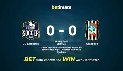 Pronóstico, cuotas y consejos de apuestas UD Barbastro vs. Escobedo 18/05/2025