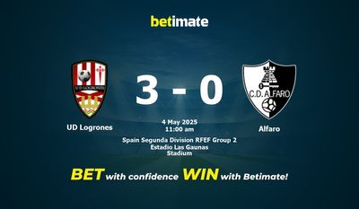Predicciones, cuotas y consejos de apuestas UD Logroñés vs Alfaro 04/05/2025