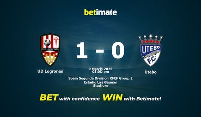 Pronóstico, cuotas y consejos de apuestas UD Logrones vs Utebo 03/09/2025