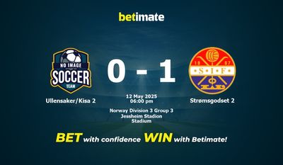 Predicciones, cuotas y consejos de apuestas de Ullensaker/Kisa 2 vs Strømsgodset 2 12/05/2025