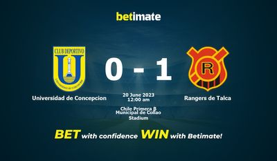 Pronósticos Universidad de Concepción vs Rangers de Talca 19/06/2023