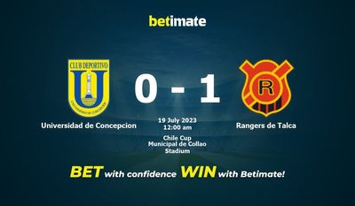 Pronósticos Universidad de Concepción vs Rangers de Talca 18/07/2023