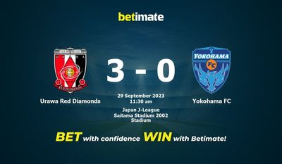 Predicciones, cuotas y consejos de apuestas de Urawa Red Diamonds vs Yokohama FC 29/09/2023
