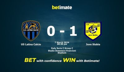 Predicción, cuotas y consejos de apuestas de US Latina Calcio vs Juve Stabia 07/03/2024