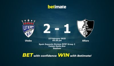 Pronóstico, cuotas y consejos de apuestas Utebo vs Alfaro 15/02/2025