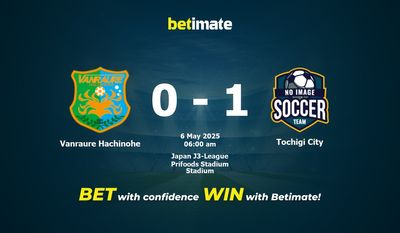 Predicción, cuotas y pronósticos de apuestas para el partido Vanraure Hachinohe vs. Tochigi City (06/05/2025)