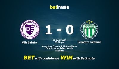 Villa Dalmine vs Deportivo Laferrere Prediction, Odds & Betting Tips 04/27/2025