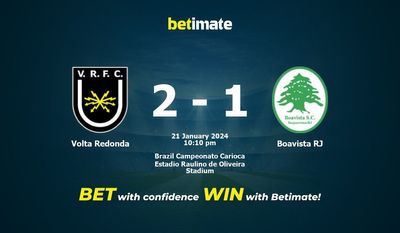 Predicciones, cuotas y consejos de apuestas de Volta Redonda vs Boavista RJ 21/01/2024