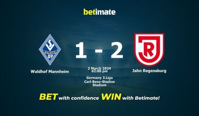 Predicciones, cuotas y consejos de apuestas de Waldhof Mannheim vs Jahn Regensburg 02/03/2024