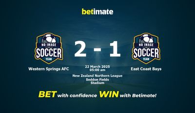 Western Springs AFC vs East Coast Bays: Predicción, cuotas y consejos de apuestas (22/03/2025)