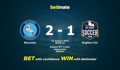 Predicción, cuotas y consejos de apuestas de Wycombe vs Brighton U21 31/01/2024
