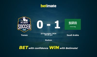 Pronóstico, probabilidades y consejos de apuestas para Yemen vs Arabia Saudita 25/12/2024