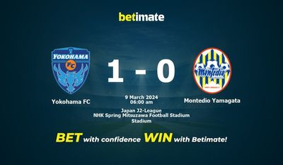 Predicciones, cuotas y consejos de apuestas de Yokohama FC vs Montedio Yamagata 09/03/2024