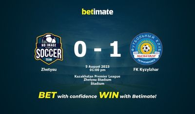 Pronósticos Zhetysu vs FK Kyzylzhar 05/08/2023