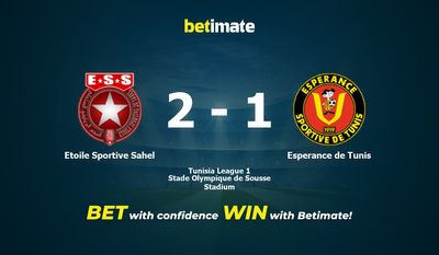 Etoile Sportive Sahel vs Esperance de Tunis Prediksi, Peluang & Tips Taruhan 06/10/2023