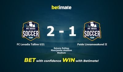 FC Levadia Tallinn U21 vs Paide Linnameeskond II پیش بینی، شانس و نکات شرط بندی 06/12/2023