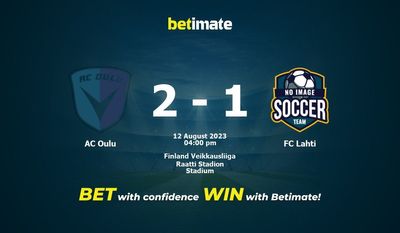 AC Oulu vs FC Lahti Ennuste, kertoimet ja vedonlyöntivinkit 12.8.2023