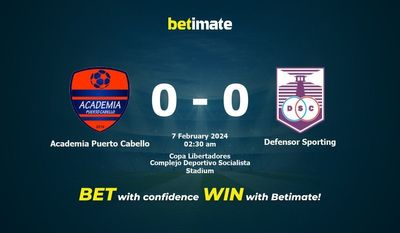 Academia Puerto Cabello vs Defensor Sporting Prediction, kertoimet ja vedonlyöntivinkit 02.07.2024
