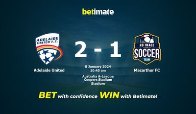 Adelaide United vs Macarthur FC Ennuste, kertoimet ja vedonlyöntivinkit 8.1.2024