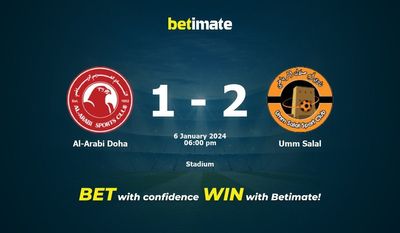 Al-Arabi Doha vs Umm Salal -ennuste, kertoimet ja vedonlyöntivinkit 01.06.2024