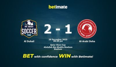 Al Duhail vs Al-Arabi Doha -ennuste, kertoimet ja vedonlyöntivinkit 28.12.2023