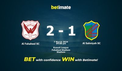 Al Fahaheel SC vs Al Salmiyah SC Ennuste, kertoimet ja vedonlyöntivinkit 7.3.2024