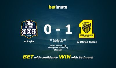 Al Fayha vs Al Ittihad Jeddah -ennustus, kertoimet ja vedonlyöntivinkit 31.10.2023