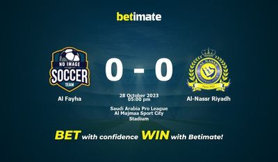 Al Fayha vs Al-Nassr Riyadh -ennuste, kertoimet ja vedonlyöntivinkit 28.10.2023
