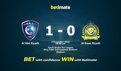 Al Hilal Riyadh vs Al-Nassr Riyadh -ennusteet, kertoimet ja vedonlyöntivinkit 12.1.2023