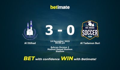 Al Ittihad vs Al Tadamun Buri Ennuste, kertoimet ja vedonlyöntivinkit 14.12.2023