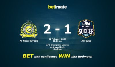Al-Nassr Riyadh vs Al Fayha -ennusteet, kertoimet ja vedonlyöntivinkit 21.02.2024