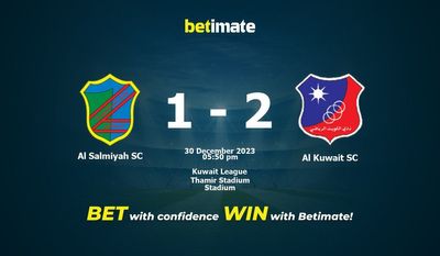 Al Salmiyah SC vs Al Kuwait SC Ennuste, kertoimet ja vedonlyöntivinkit 30.12.2023