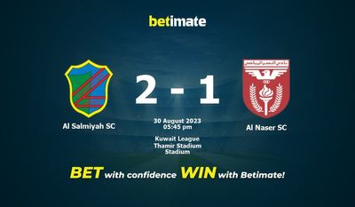 Al Salmiyah SC vs Al Naser SC Ennuste, kertoimet ja vedonlyöntivinkit 30.8.2023