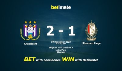Anderlecht vs Standard Liege -ennuste, kertoimet ja vedonlyöntivinkit 10.12.2023
